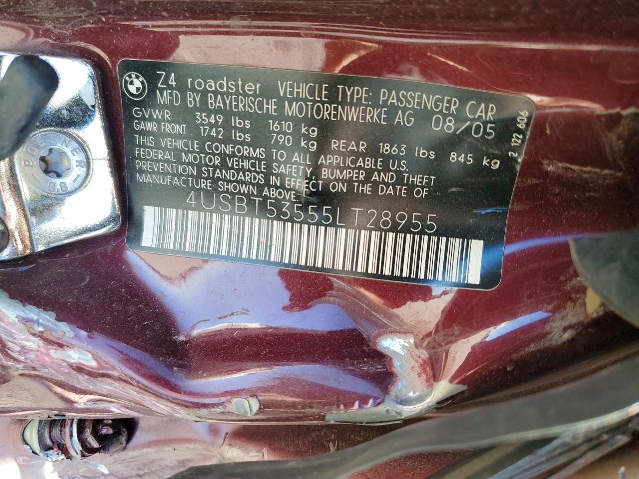 2005 BMW Z4 3.0