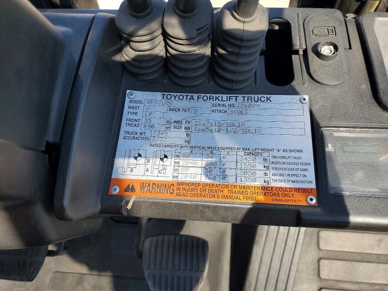 2016 Toyota Forklift