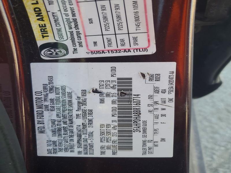 2011 Ford Fusion se