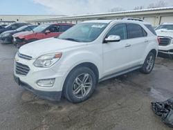 Chevrolet salvage cars for sale: 2016 Chevrolet Equinox ltz