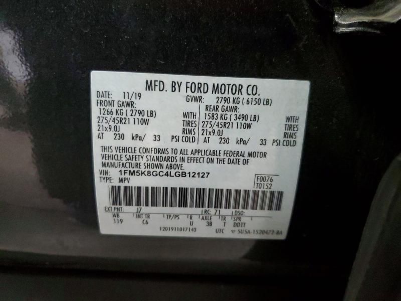 2020 Ford Explorer st