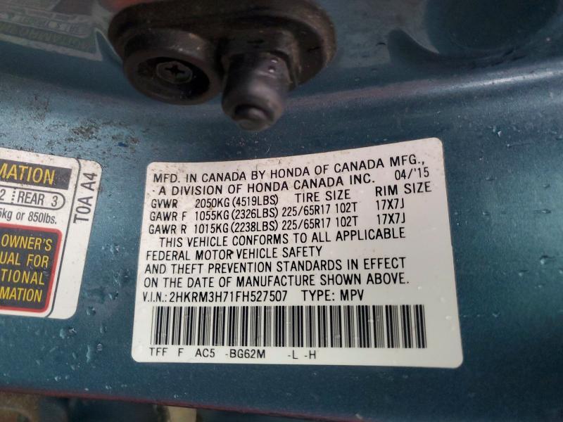 2015 Honda Cr-v exl