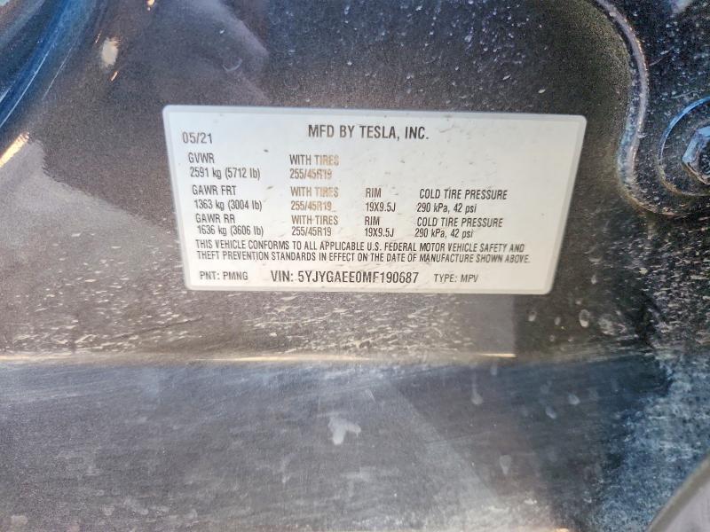 2021 Tesla Model y