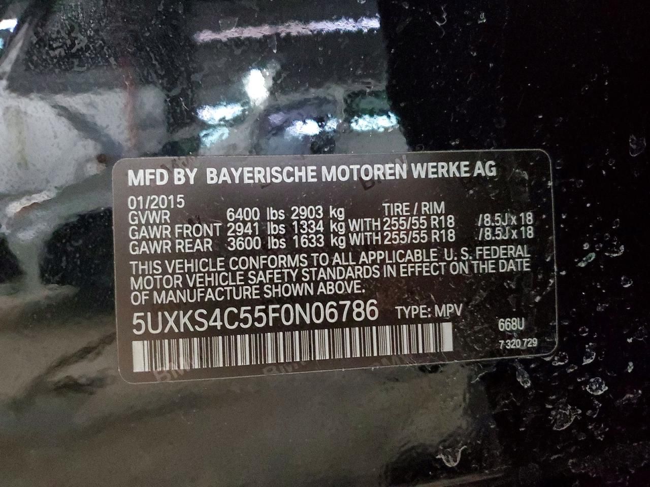 2015 BMW X5 Xdrive35d