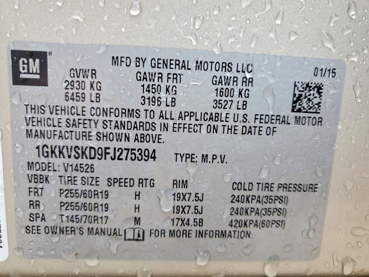 2015 GMC Acadia Slt-2
