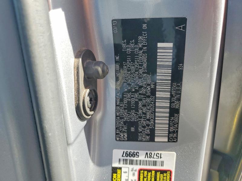 2013 Toyota Sienna le