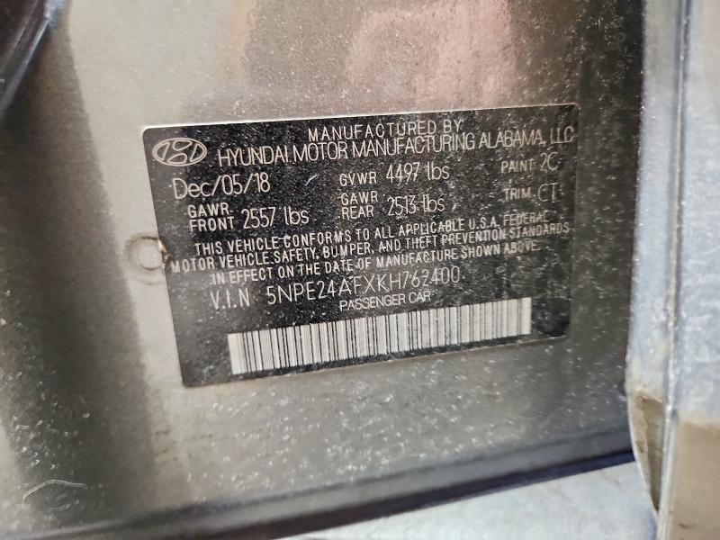 2019 Hyundai Sonata se