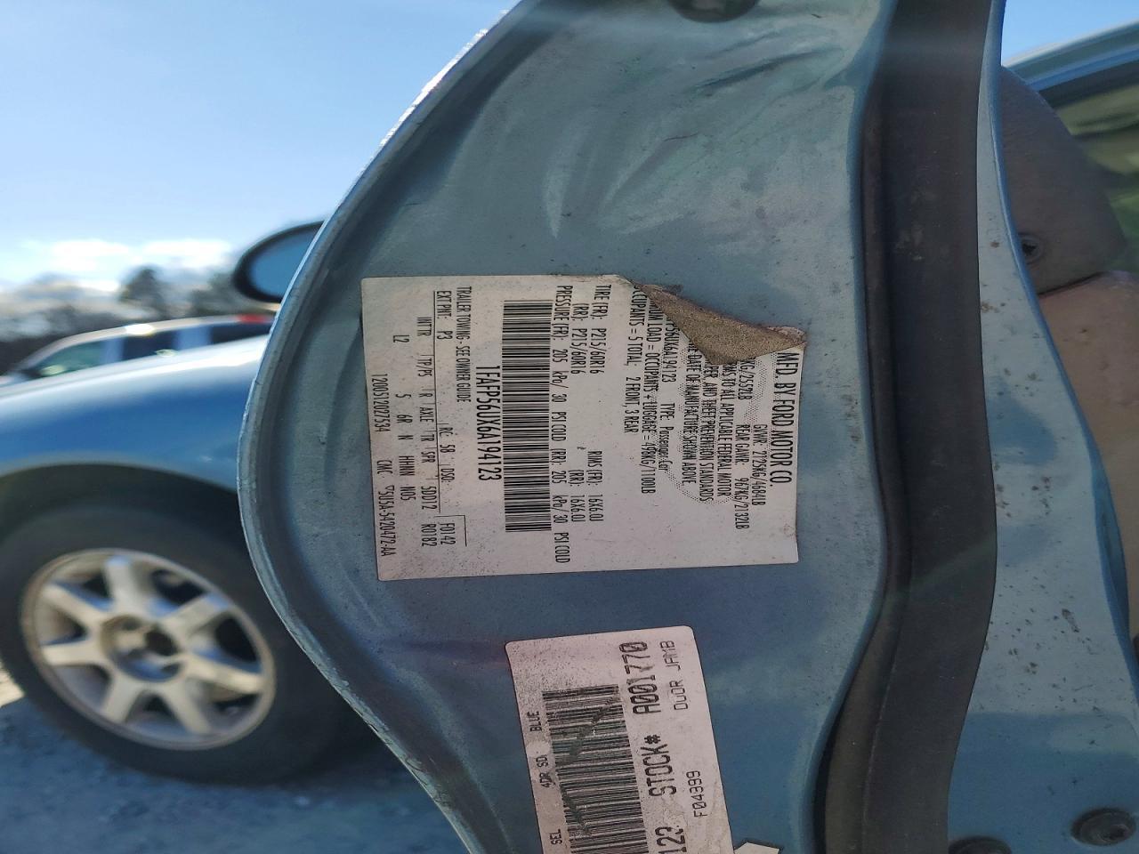 2006 Ford Taurus sel
