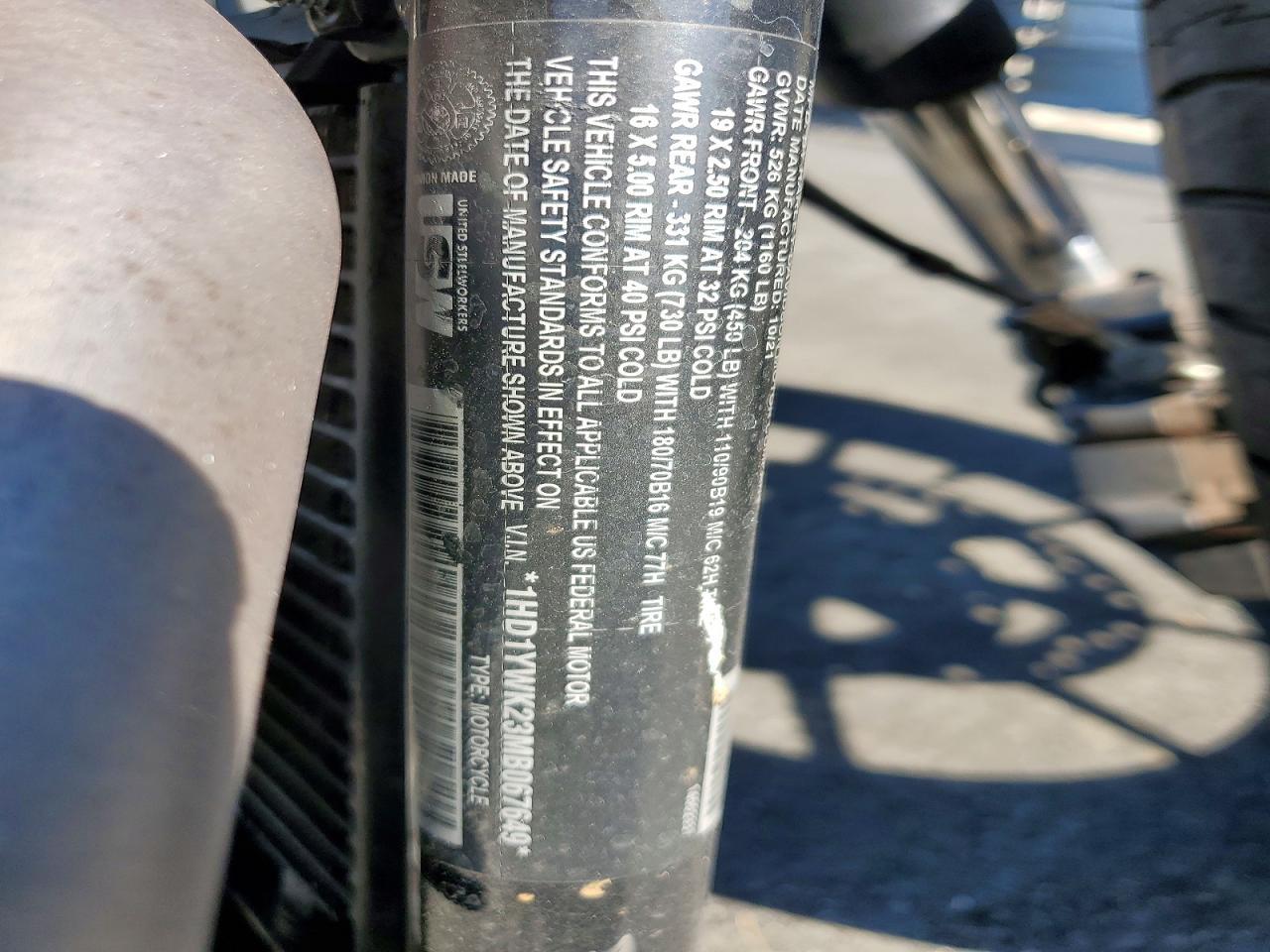 2021 Harley-Davidson Fxflst
