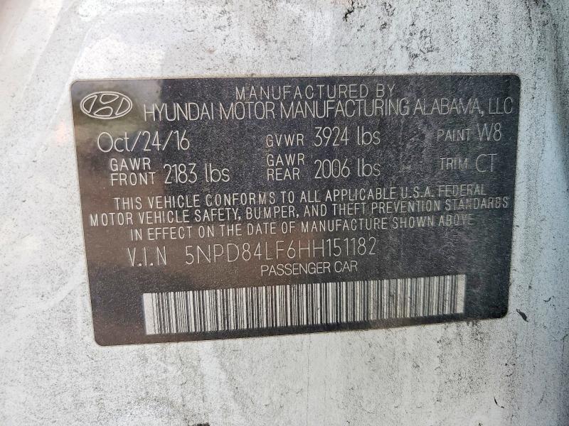 2017 Hyundai Elantra se