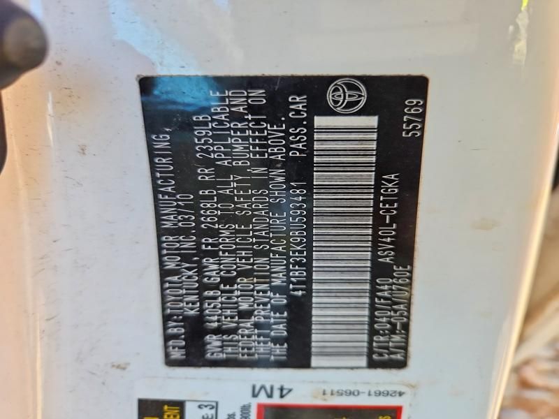 2011 Toyota Camry Base