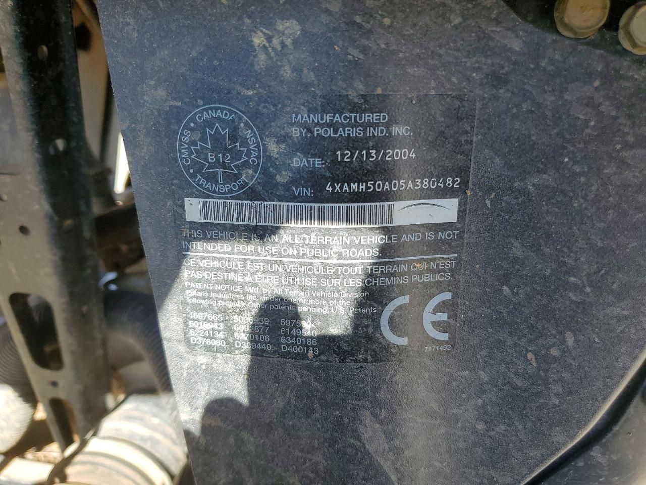 2005 Polaris Sportsman 500