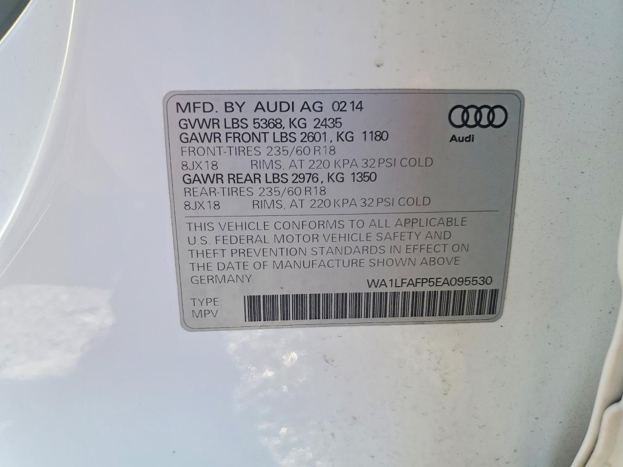 2014 Audi Q5 Premium Plus