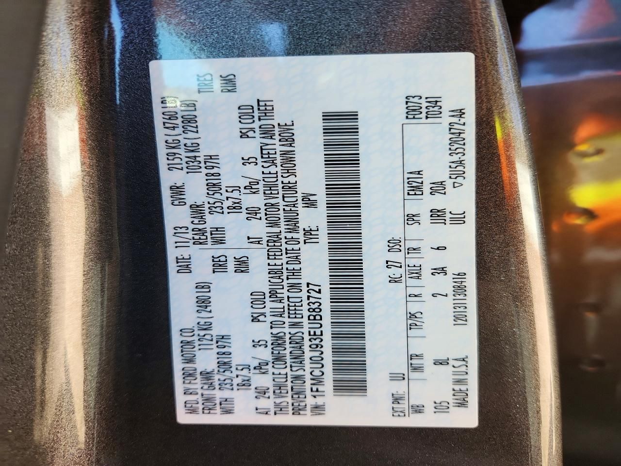 2014 Ford Escape Titanium