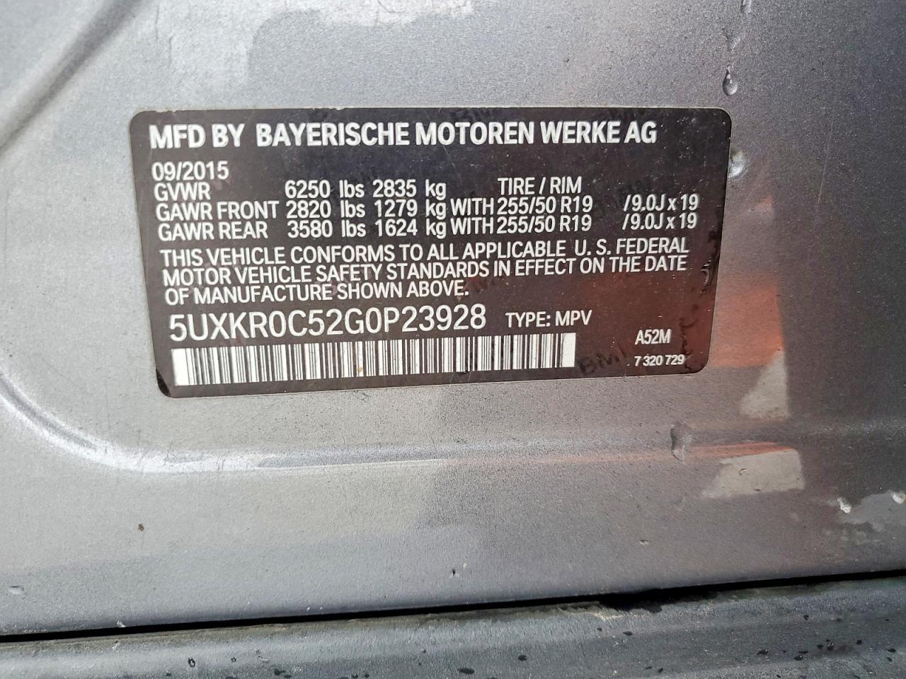 2016 BMW X5 Xdrive35i