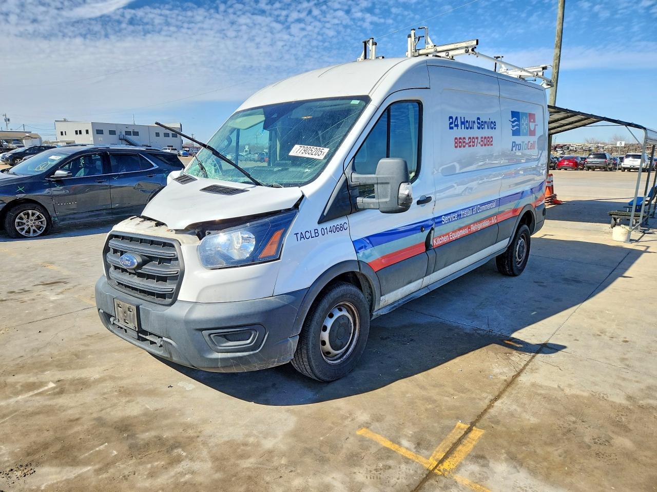 2020 Ford T250TRANSIT T250 Cargo Van 3.5L Ecoboos