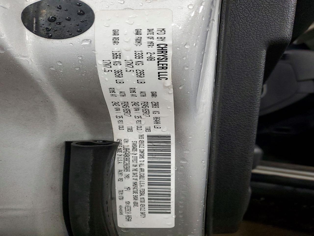 2008 Jeep Commander Sport