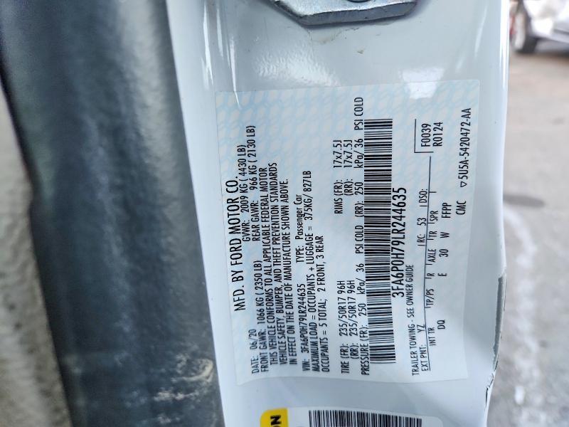 2020 Ford Fusion se