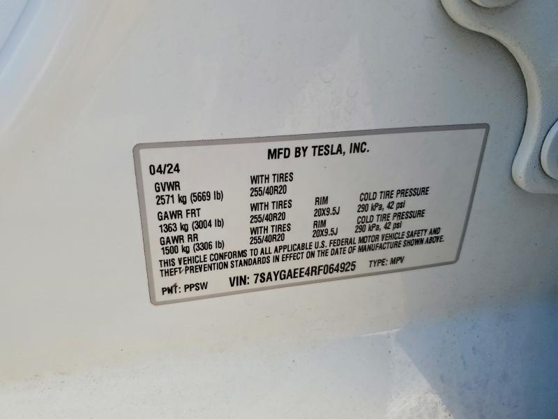 2024 Tesla Model y