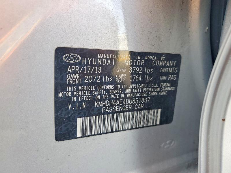 2013 Hyundai Elantra gls