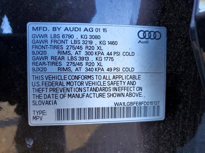 2015 Audi Q7 Premium Plus