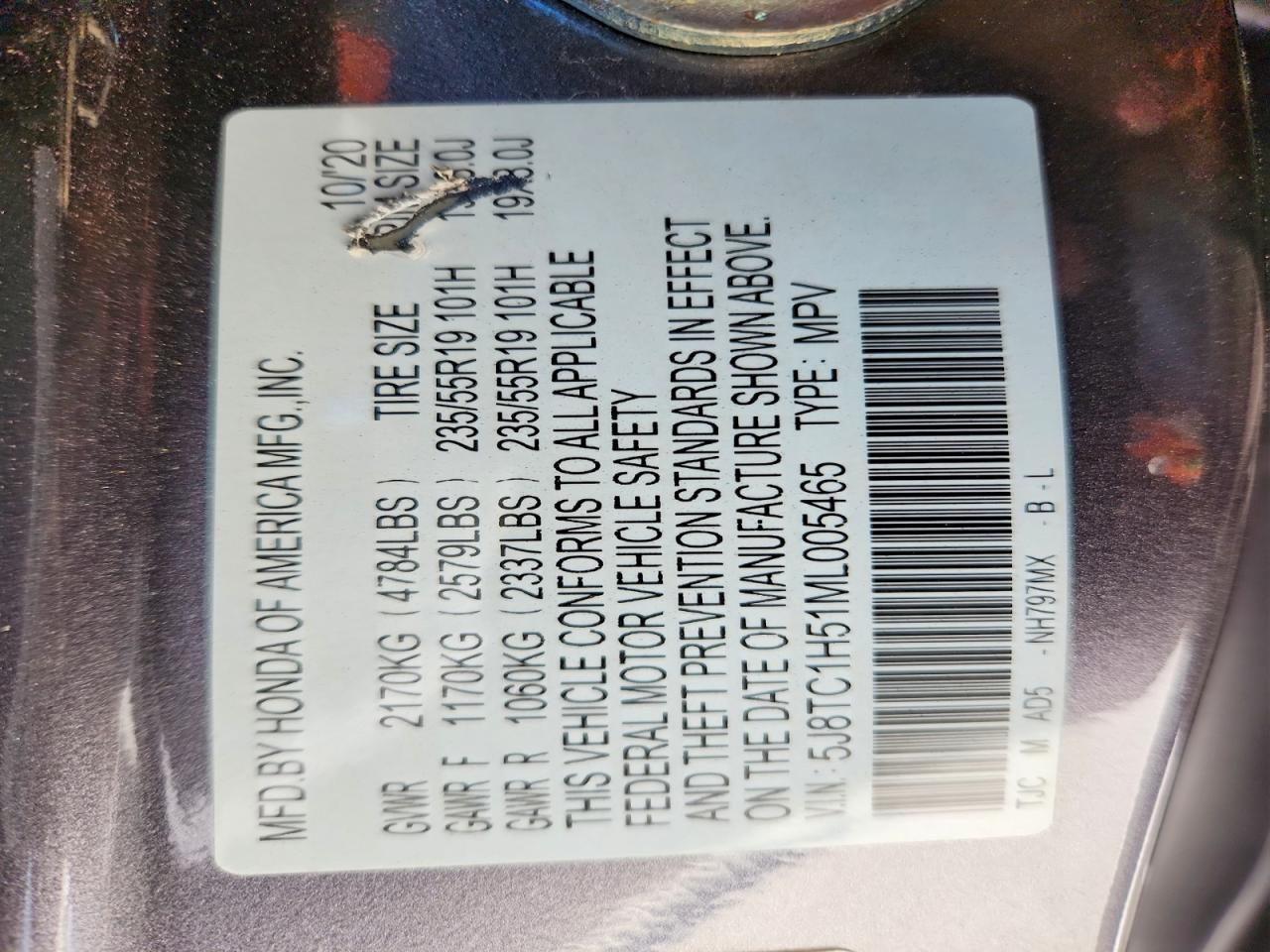 2021 Acura Rdx Technology