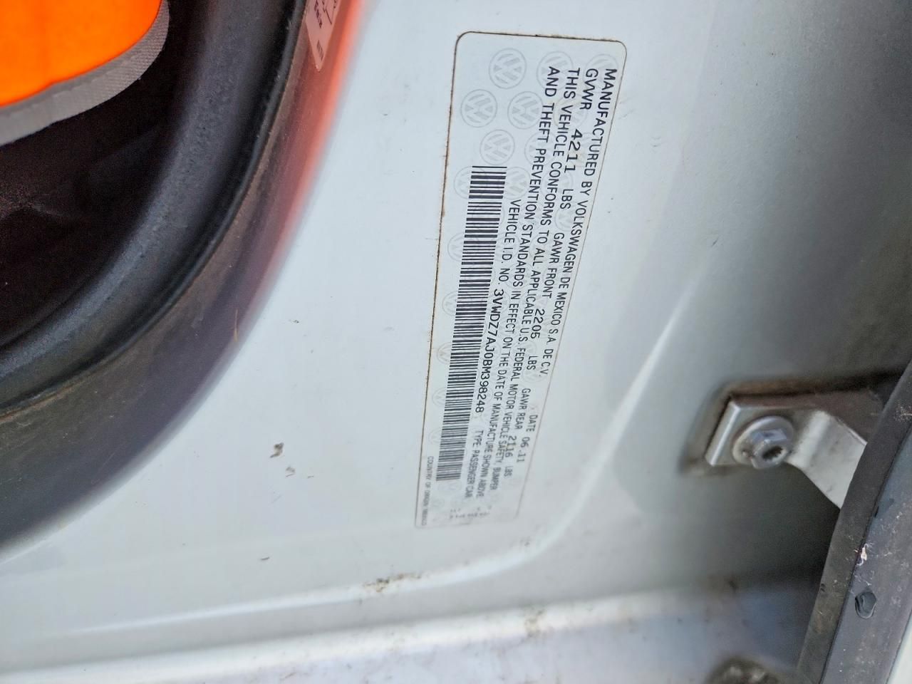 2011 Volkswagen Jetta se