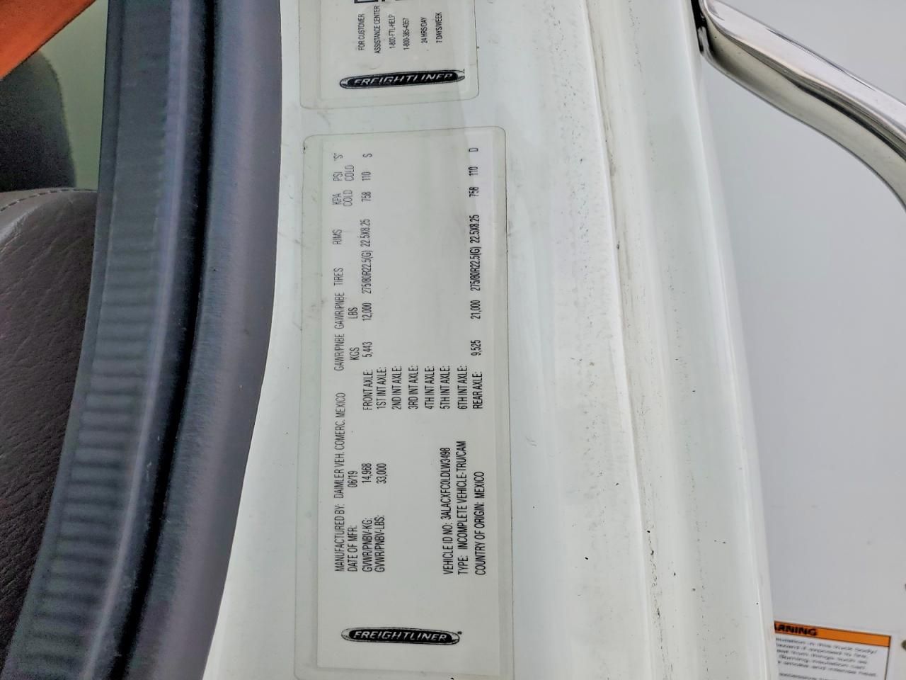 2020 Freightliner Business Class M2 Refrigerated BOX Truck