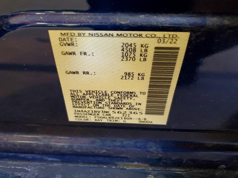 2022 Nissan Leaf s