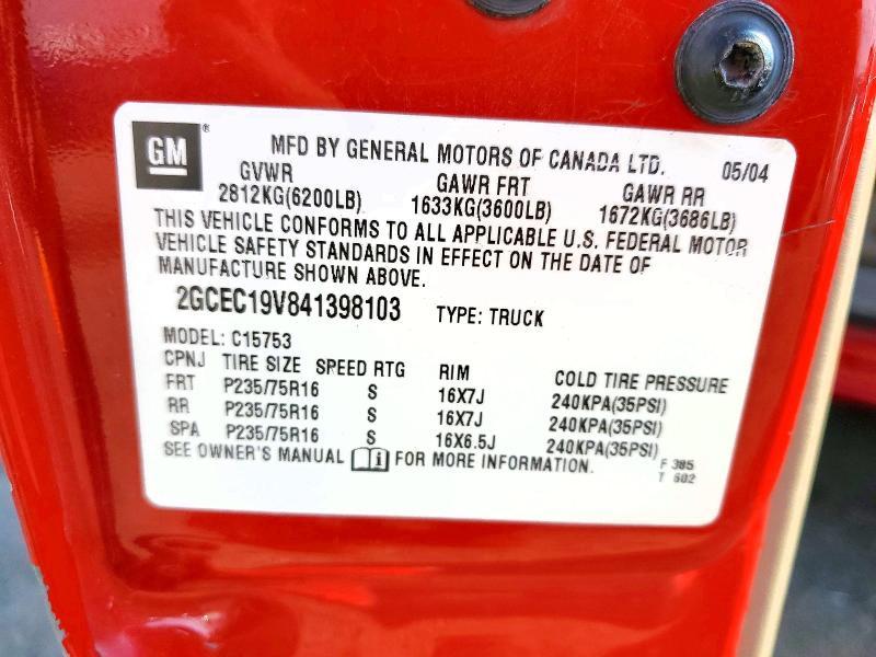 2004 Chevrolet Silverado C1500