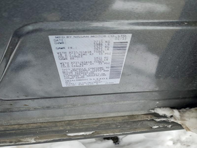 2015 Infiniti Qx60 Base