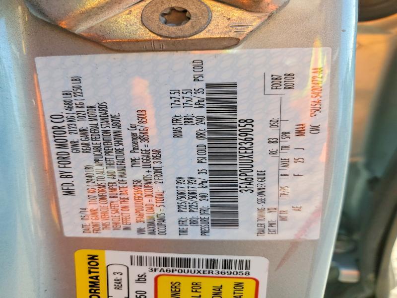 2014 Ford Fusion s Hybrid