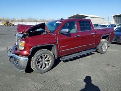 GMC salvage cars for sale: 2015 GMC Sierra K1500 SLT