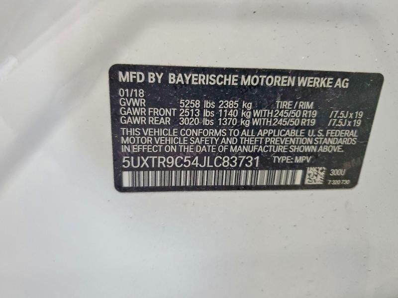 2018 BMW X3 Xdrive30i