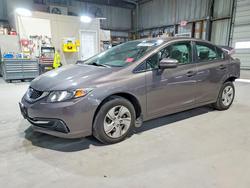 Honda salvage cars for sale: 2015 Honda Civic lx