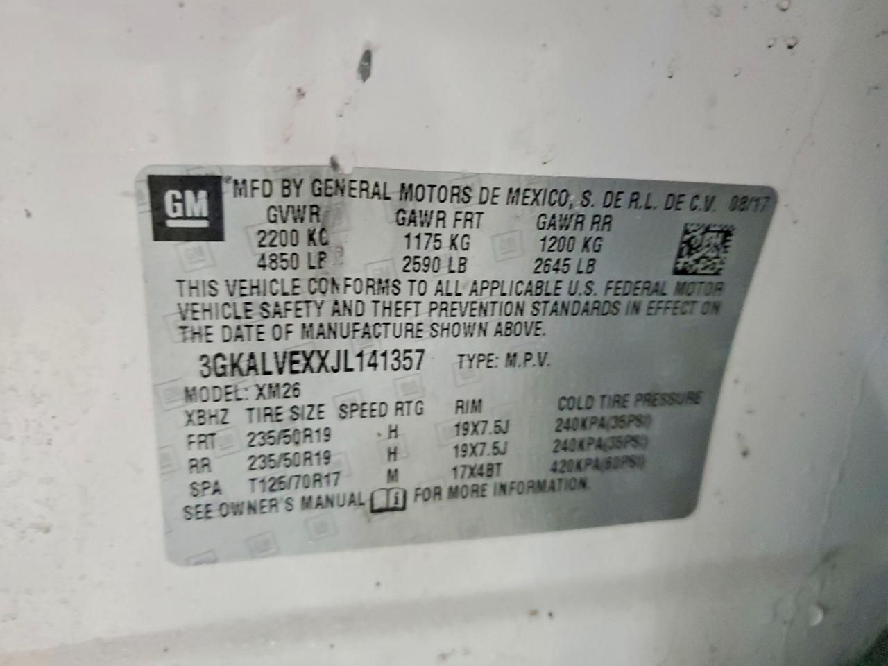 2018 GMC Terrain slt