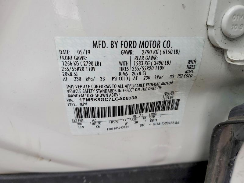 2020 Ford Explorer st