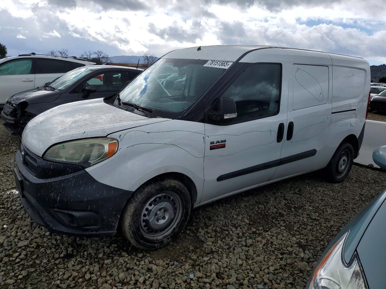 2017 Dodge RAM Promaster Utility / Service Van