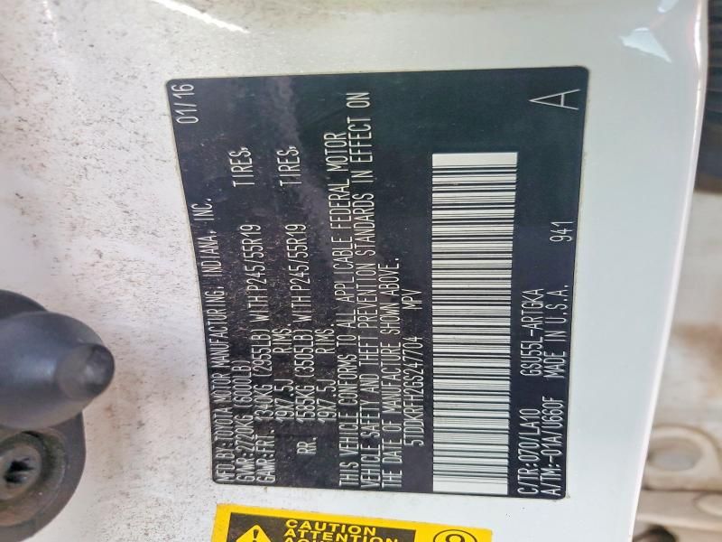 2016 Toyota Highlander Limited