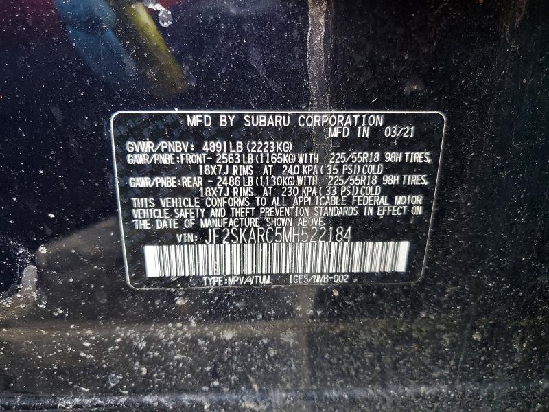 2021 Subaru Forester Sport