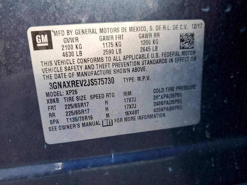 2018 Chevrolet Equinox ls