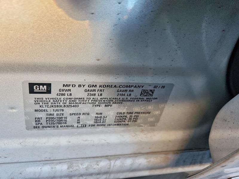 2020 Chevrolet Trax ls