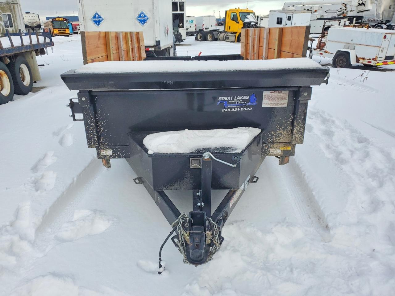 2025 Quality Steel 7212D7K Dump Trailer