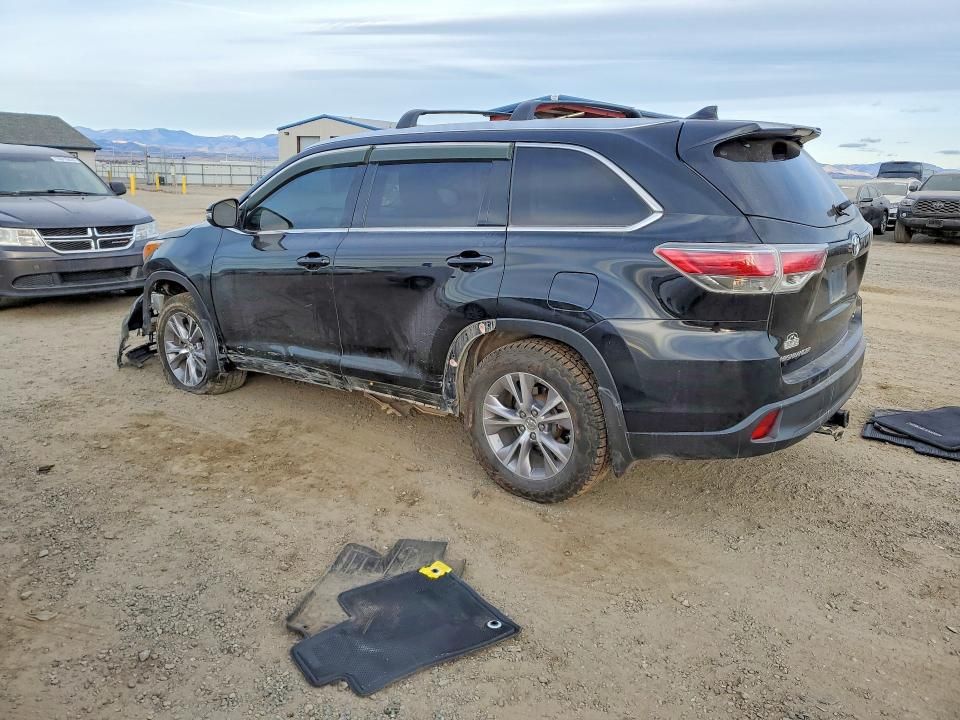 2015 Toyota Highlander xle