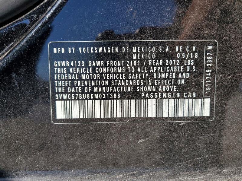 2019 Volkswagen Jetta s