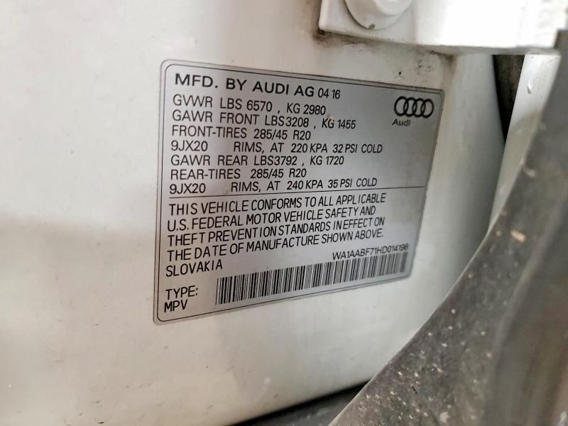 2017 Audi Q7 Premium