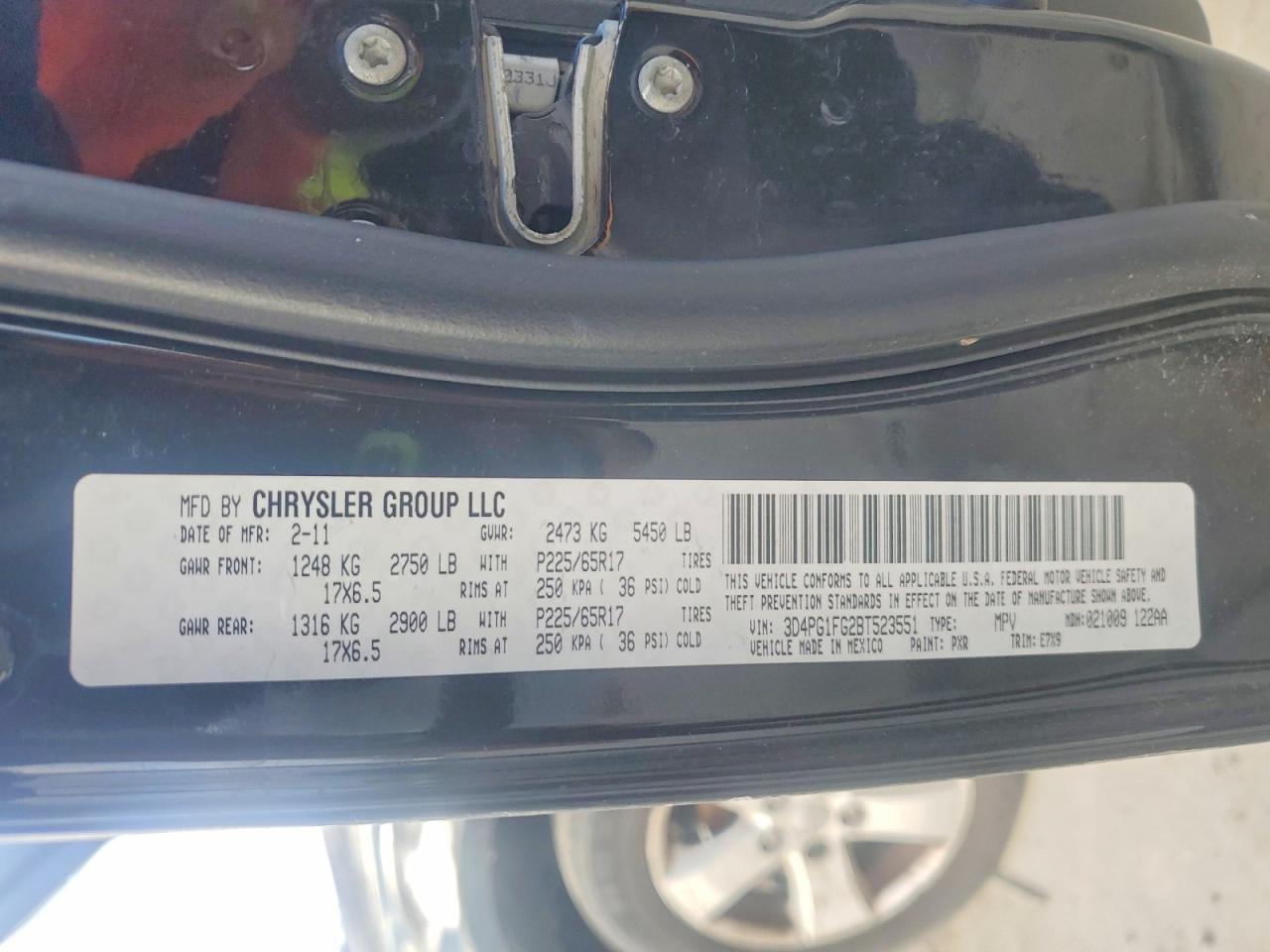 2011 Dodge Journey Mainstreet
