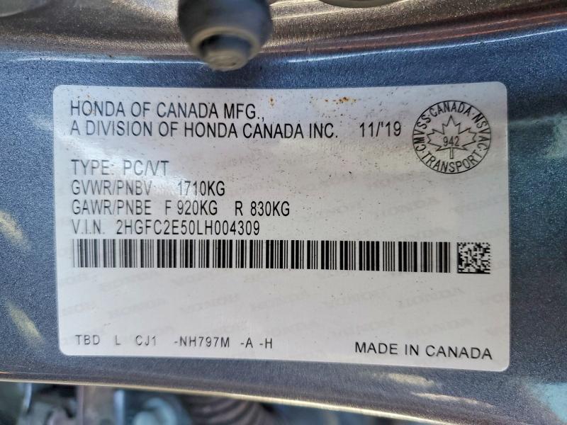 2020 Honda Civic lx