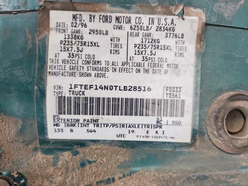 1996 Ford F150