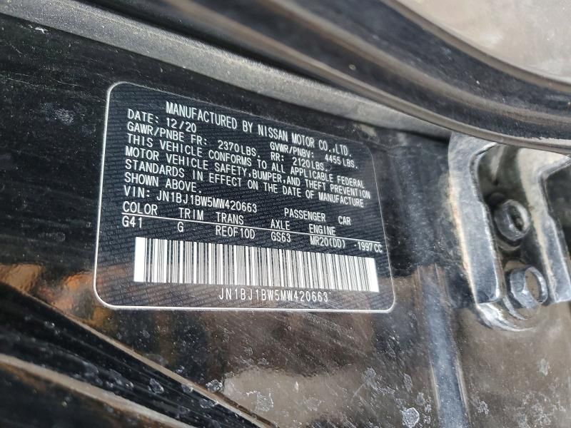 2021 Nissan Rogue Sport sv